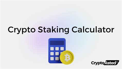 Cryptocurrency Staking Caclulator .